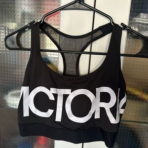Victoria's Secret Black and White Crop Top